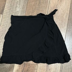 Allegra K Women's Wrap Mini Short Skirt
Black X-Small